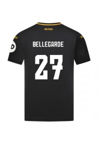 Wolves Jean-Ricner Bellegarde #27 Fotballdrakt Borte Klær 2024-25 Korte ermer